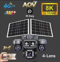 ZTECH ZR-Z7PLUS 2MP+2MP+ 2MP+2  4MM 4G SOLAR  Mobil  4Lü Kamera 2ADET  SOLAR PANELLİ